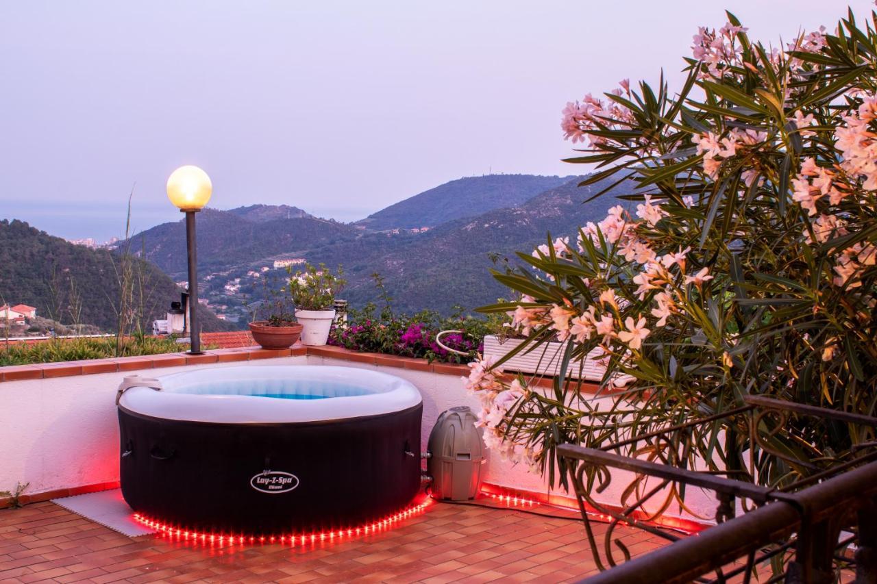 Ampi Terrazzi E Parcheggio - Relax In Villa Bardino Nuovo Zewnętrze zdjęcie